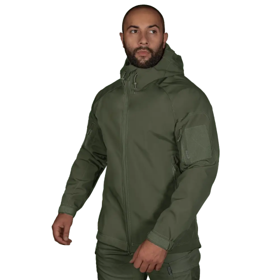 Куртка мужская теплая Stalker SoftShell 7225 (Оливковый) S Киев