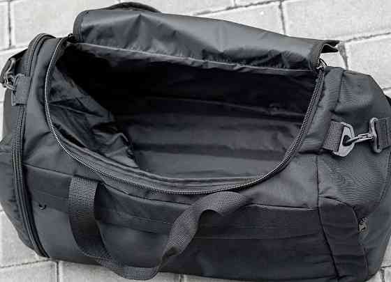 Дорожня спортивна сумка з відділом взуття на 53л TRIUMF Black. Киев