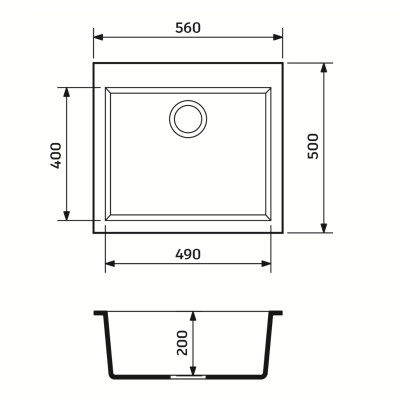 Мойка кухонная Adamant Univer Avena + змішувач (4824296912106) Вінниця - фото 6