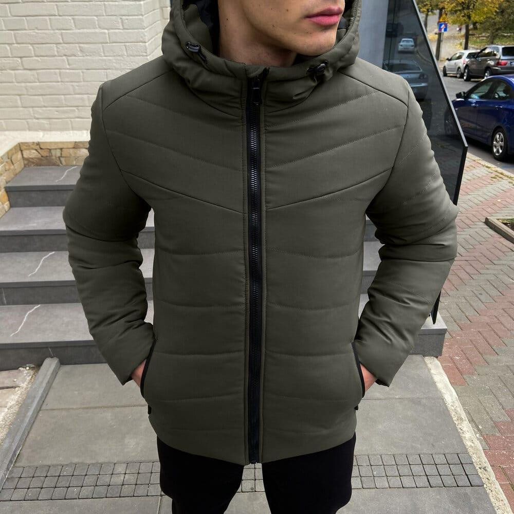 Чоловіча зимова Куртка з капюшоном Pobedov Winter Jacket Dzen Київ - фото 1