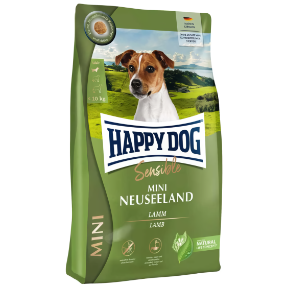 Happy Dog Sens Mini Neuseeland корм для собак малых пород с мясом ягненка и рисом, 10 кг Винница