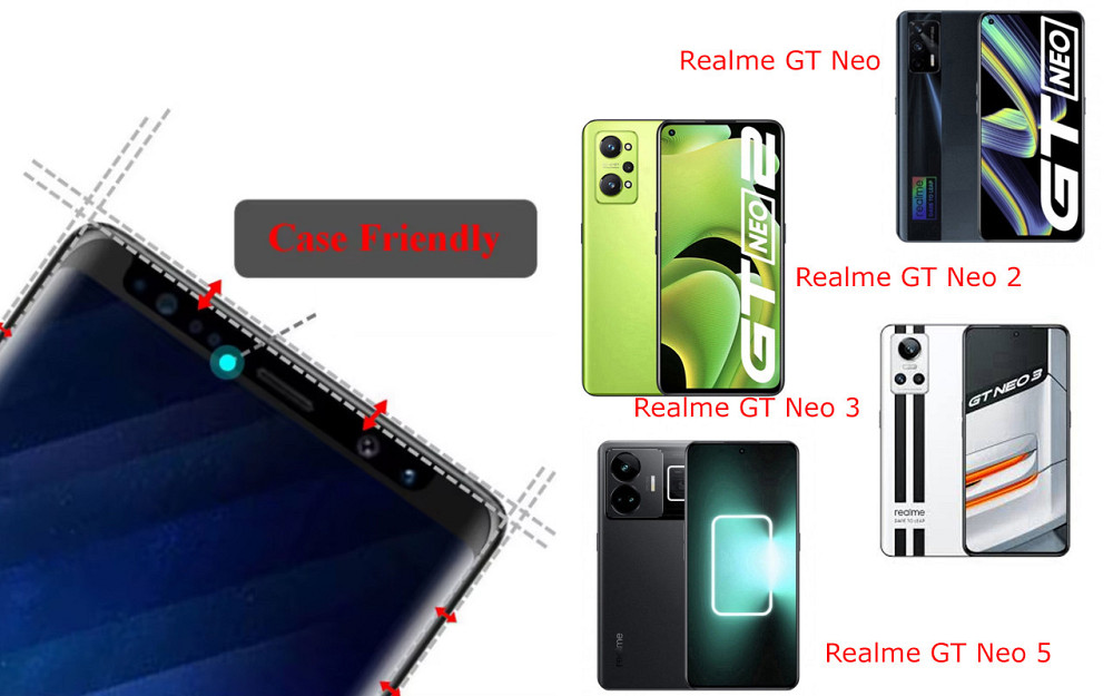 Захисне скло HyperGlass Pro для Realme GT Neo, GT Neo 2, GT Neo3, GT Neo5 – максимальна чутливість та захист Київ - фото 4