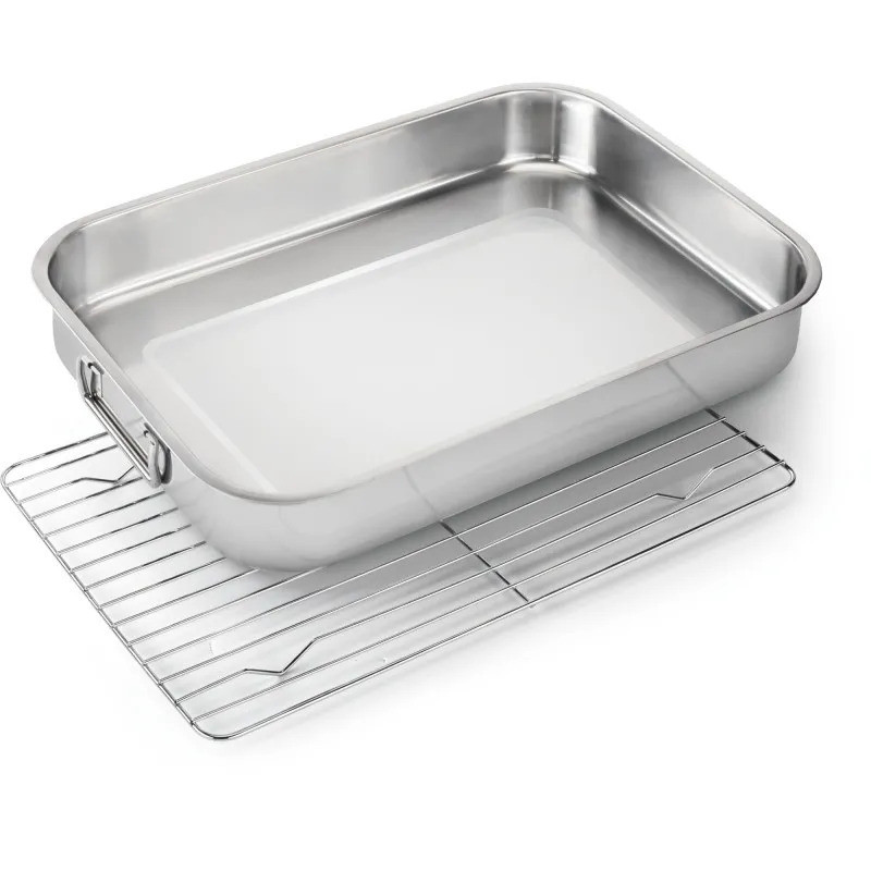 Противень из нержавеющей стали с решеткой Napoleon 56038 Код: 012991 Ровно - изображение 3