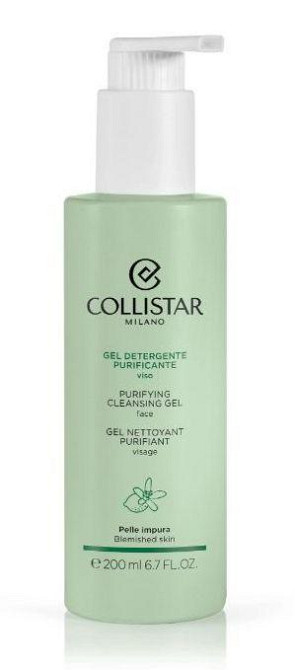 Очисний гель для обличчя Collistar Cleansers Purifying Cleansing Gel 200ml Слов'янськ - фото 1