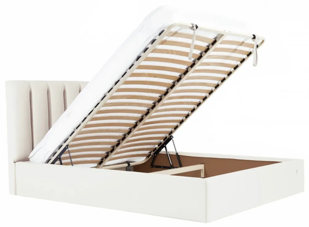 Кровать Sanam Comfort 120 х 200 см Fly 2200 С подъемным механизмом и нишей для белья Белый Киев - изображение 7