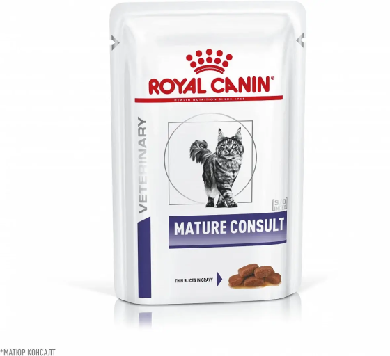 Royal Canin Mature Consult (Роял Канин Матюр Консалт) влажный корм для активных кошек от 7 лет 85 г х 12 шт Запорожье