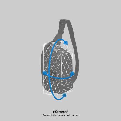 Сумка Pacsafe GO sling pack Черная (35100130) Винница - изображение 10