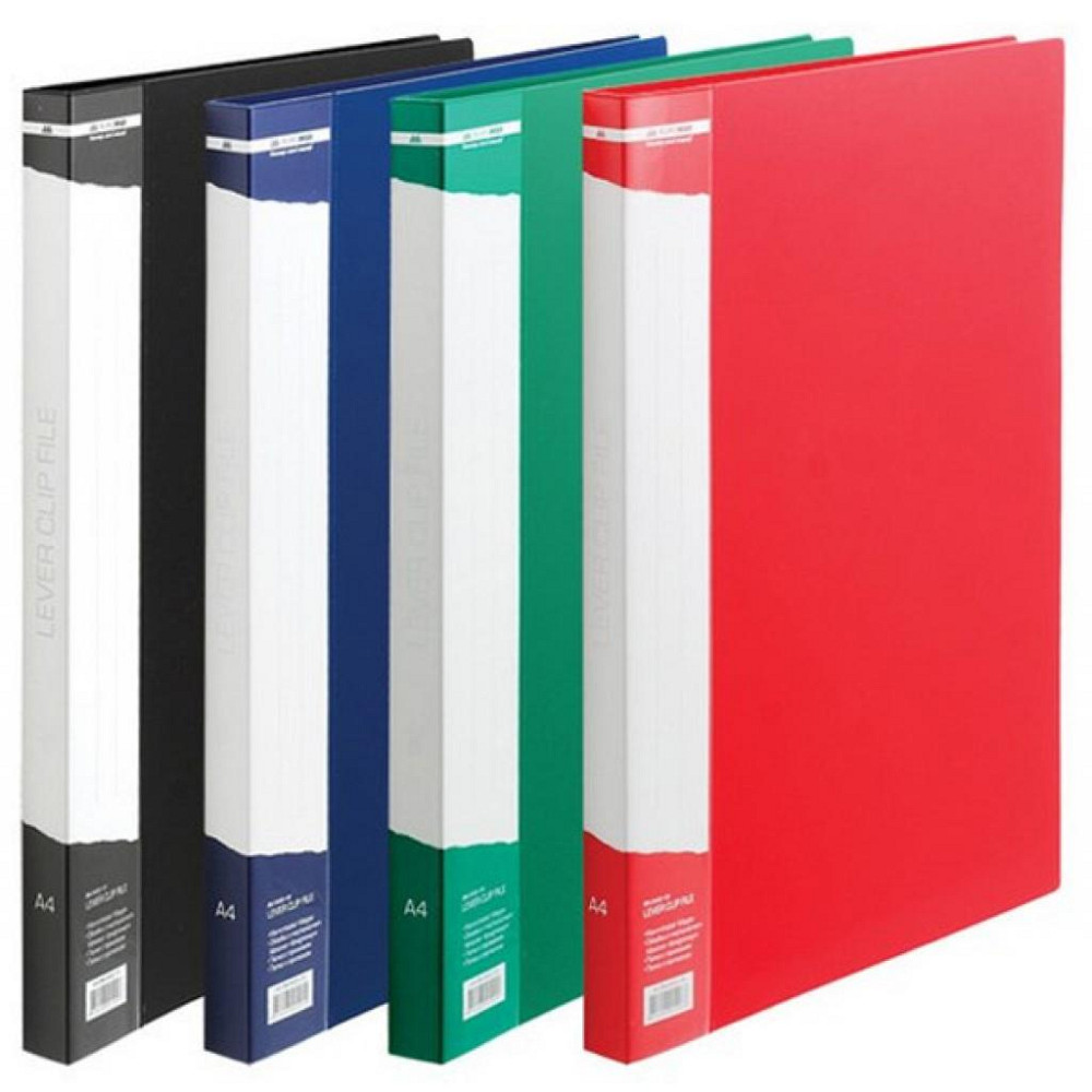 Папка с зажимом Buromax А4, assorted colors (BM.3402-99) Винница - изображение 1