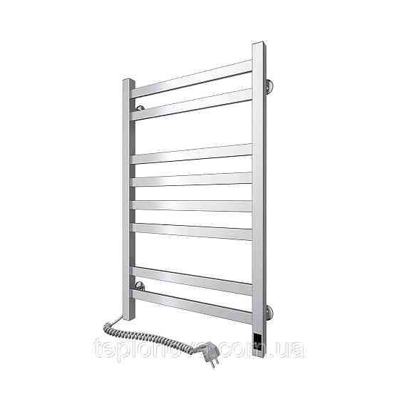 Сушарка для рушників Авангард 480х800 Sensor ліва з таймером, матовий сатин Чернівці