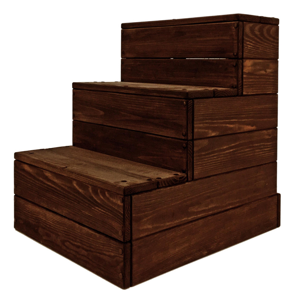 Лавка-сходинка "Снейк 60х50х60" капучино Миколаїв - фото 1