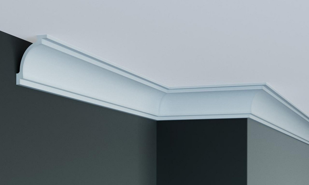 Карниз полиуретановый гладкий Gaudi Decor P 221 Днепр - изображение 1