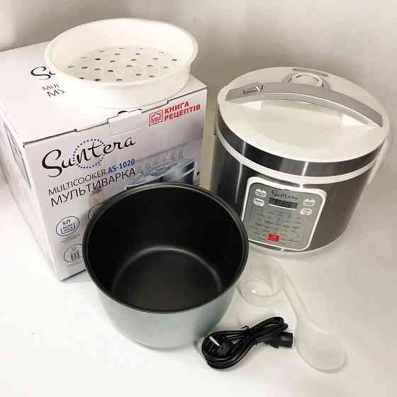 Мультиварка пароварка 5 л Suntera, Мультиварка для готування, Електронні мультиварки рисоварки BZ-16 Івано-Франківськ