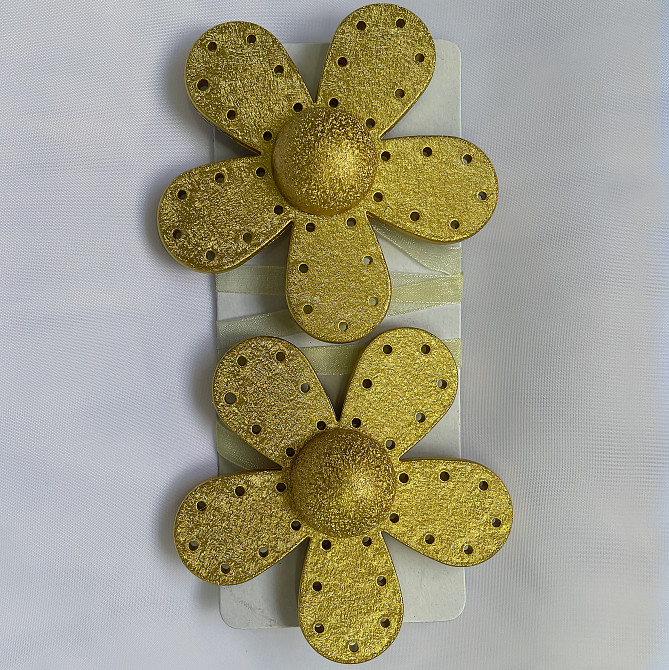 Магніти для штор і гардин Ханна набір 2 шт Злотистий (81-166) Київ - фото 5