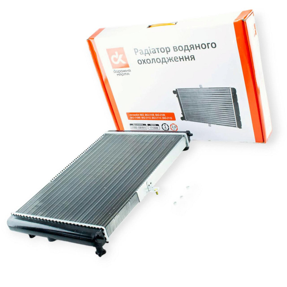 Радиатор двигателя 2108, 2109, 21099, 21082, 2113-2115 инжектор DK охлаждения Мукачево - изображение 1