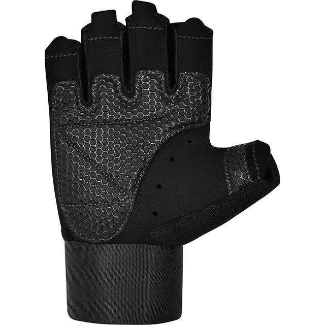 Рукавички для фітнесу RDX  W3 BLACK WITH EVA PADDING-S Каменское - изображение 3