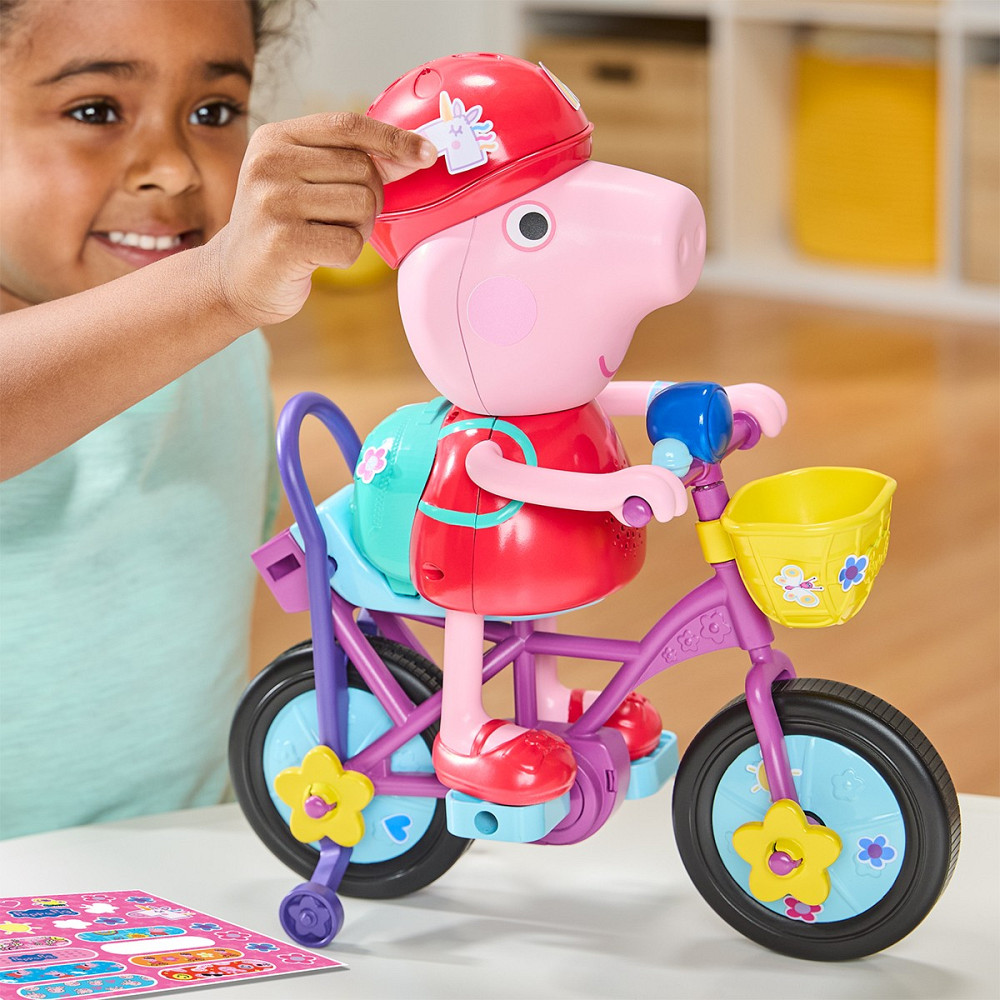 Інтерактивний ігровий набір Peppa – Пеппа на велосипеді Дніпро - фото 2