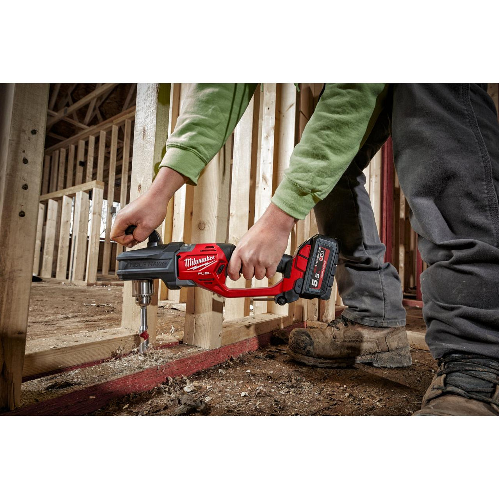 Дриль кутовий акумуляторний MILWAUKEE M18 CRAD2-0X (30Нм) (каркас+HDкейс) Одеса - фото 8