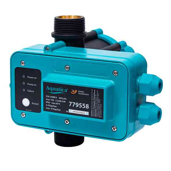 Контролер тиску електронний 2.2кВт Ø1 1/4" AQUATICA (779558) Рівне