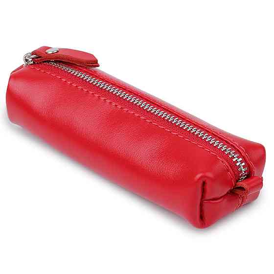 Небольшая кожаная ключница Красный (GRANDE PELLE) Киев