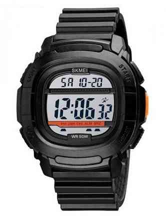 Мужские спортивные часы Skmei 1657 Белый циферблат Киев