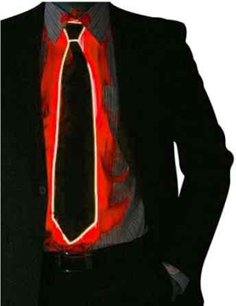 Світлодіодна краватка (червона) Луцк
