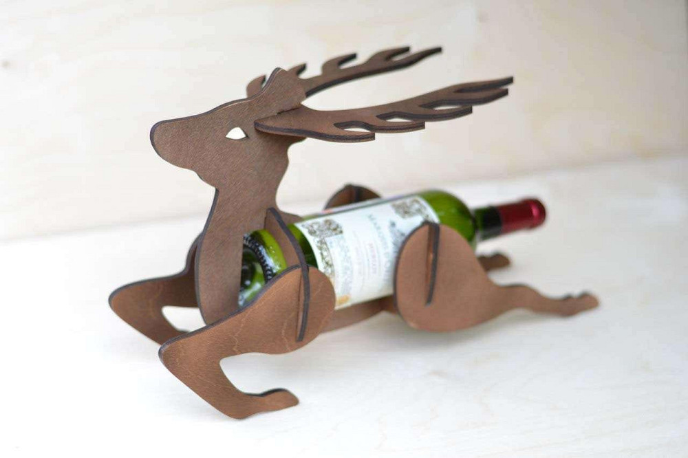 Подставка EKOSTAR для бутылки Олень Киев - изображение 1