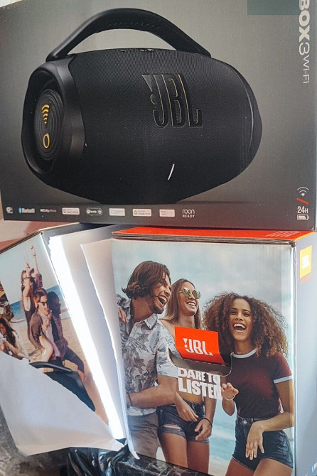 Потужна колонка jbl boombox 3 wifi original супер ціна ,акція. Харків - фото 4