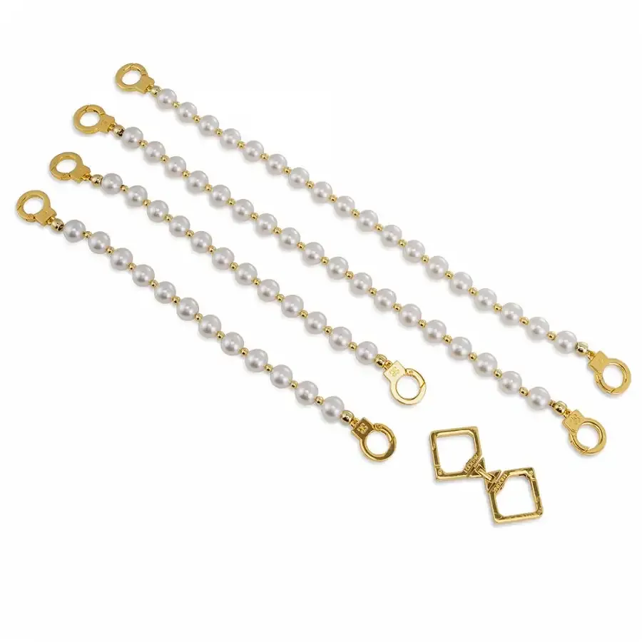 Перлинні наручники та поножі LOCKINK Pearl Bondage & Restraint Set Львів - фото 6