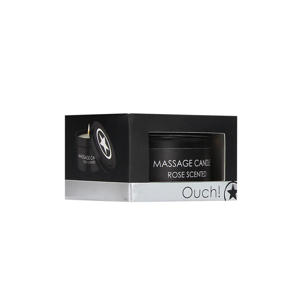 Массажная свеча – Ouch! Massage Candle Rose Scented, 100 г Sex Aura Киев - изображение 4