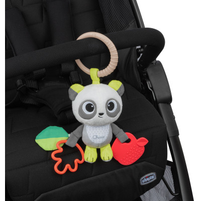 Игрушка на коляску Chicco Панда погремушка мягкая (8058664164851) (11566.00) Винница - изображение 4