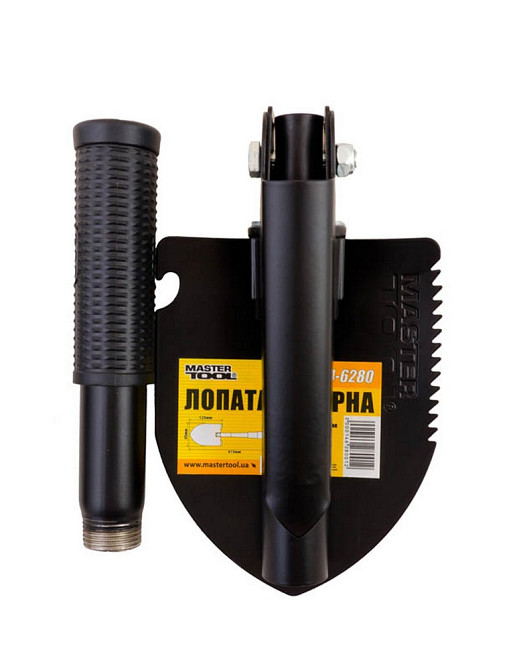 MASTERTOOL Лопата саперна MASTERTOOL 95х125х415 мм складана з чохлом 14-6280 Коломия - фото 9