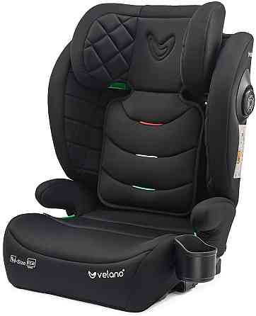Автокрісло VELANO Forza 2 в 1 i-Size 100–150 см, ISOFIX, black Київ
