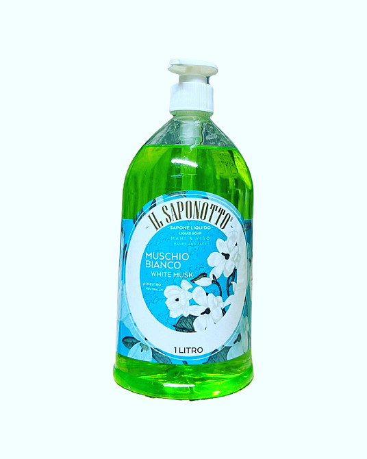Рідке мило IL Saponotto Muschio Bianco 1000 мл Виноградів - фото 1