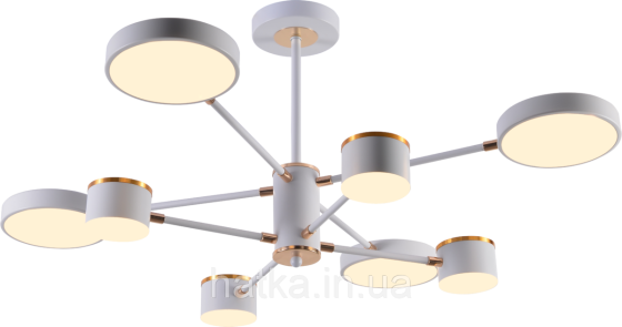 Люстра светодиодная акриловая Sirius B X13288/8 WT+FGD Киев
