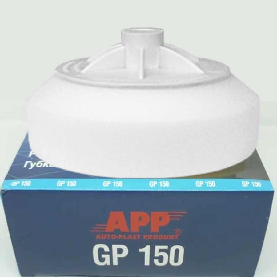 Круг (губка) полірувальний білий твердий Ø150мм М14 50мм APP, 080102 Київ - фото 1