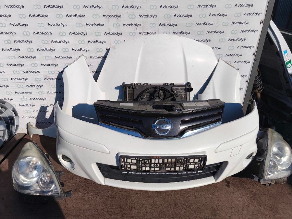 Ноускат передок в зборі Nissan Note E11 2008-2012 рестайлінг Ковель - изображение 13