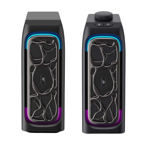 Ігрові колонки 2.0/Soundbar SK215 5W USB+Bluetooth міні чорний Havit Житомир - изображение 9