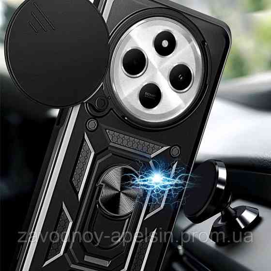 Xiaomi Redmi 14C Чохол протиударний Шторка (чорний) Одеса