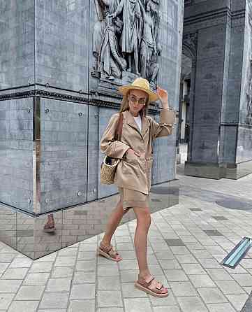 RONE Босоніжки жіночі RONE R-16 капучіно (літо, шкіра натуральна) (5149) Коломия