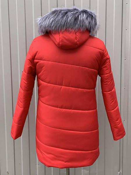 Жіноча яскрава модна зимова куртка пуховик.  40-56р Київ - фото 5