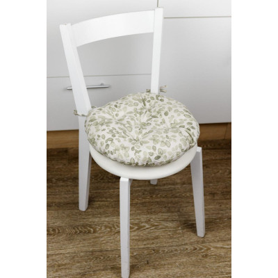 Подушка на стілець Прованс Dх40 Тереза листочки (034533) Вінниця - фото 2