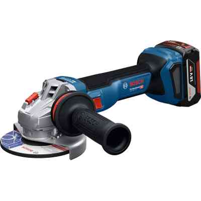 Шліфувальна машина Bosch GWS 18V-11S 125мм, 18В, 1x5Ah, 0-9000об/хв, 1.7кг, кейс (0.601.9N4.003) Вінниця