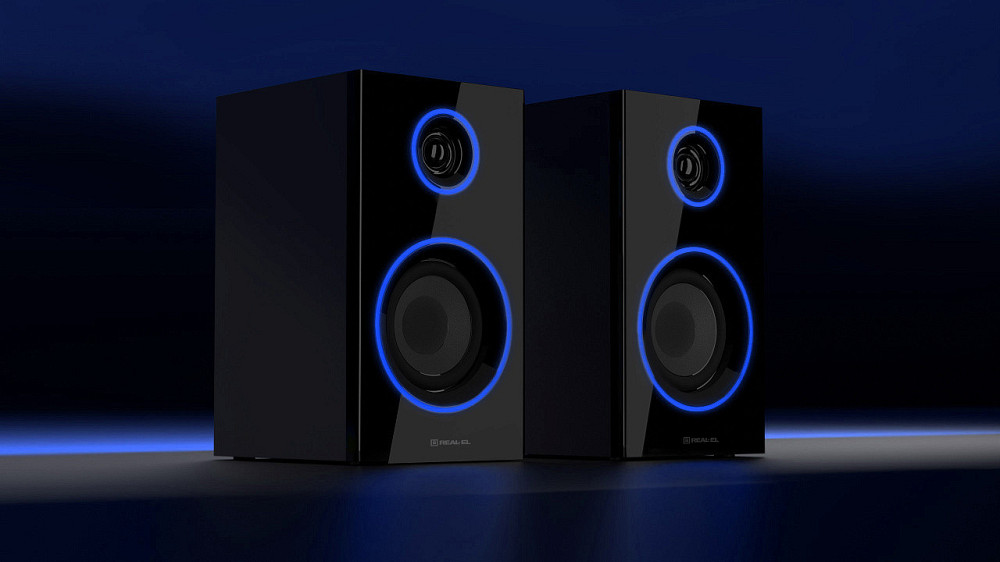 Акустична система REAL-EL S-410 Black Чорний Харків - фото 10