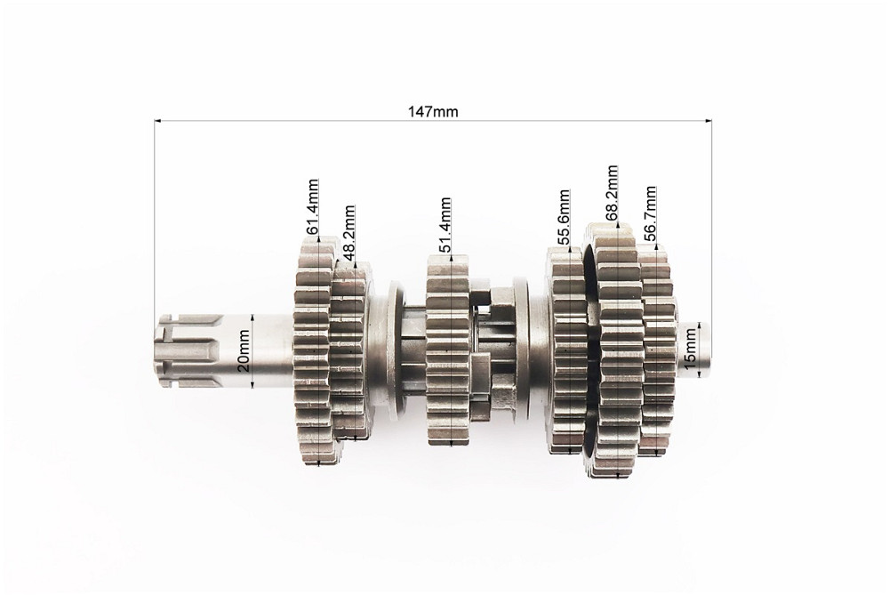 Коробка передач (два вали з шестернями) СВ-125/150cc тип 2 Київ - фото 4