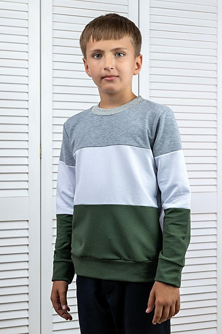 Джемпер для хлопчика топ 134 Крохатушка одяг Київ - фото 1