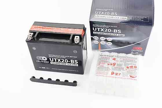 Акумулятор 12V18Ah UTX20-BS кислотний (L175*W85*H155mm) Бершадь