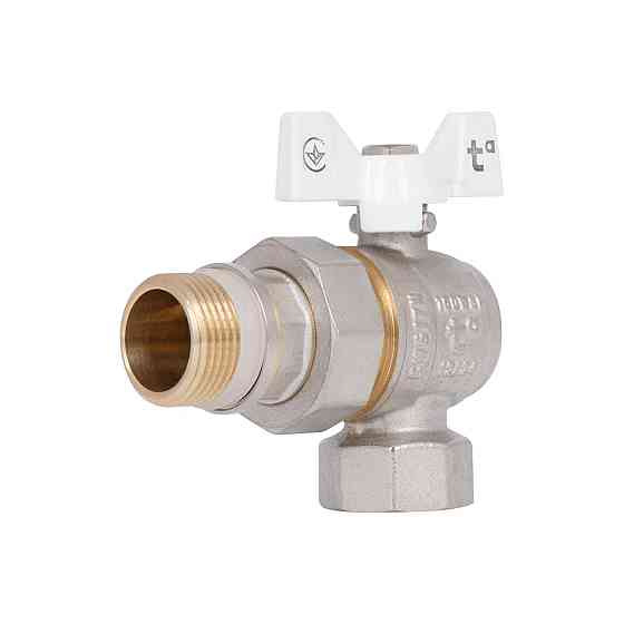 Кран Американка Thermo Alliance Standart з антипротічкою кутовий 3/4 PN40 конус SD901NW20PN40 Київ