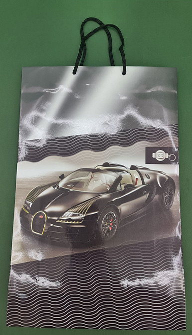 Большой бумажный пакет вертикальный  25/37/8(артBV-029) (12 шт) Харків - фото 3