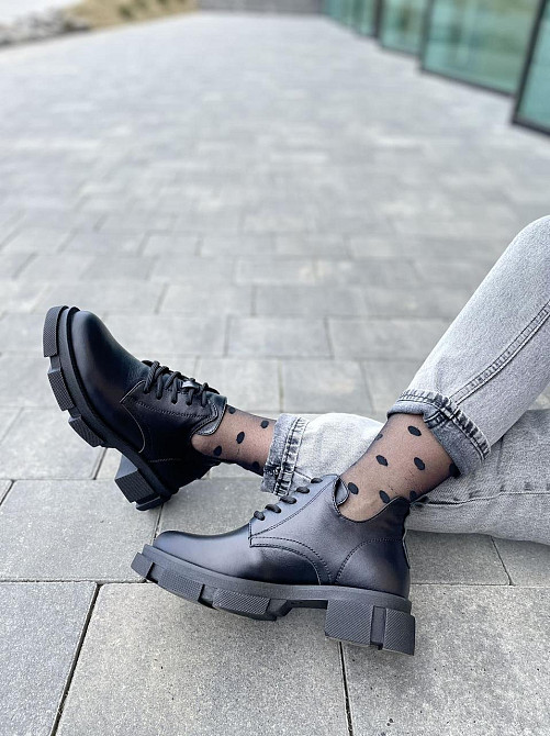 Черевики жіночі GREMMY чорні шкіра натуральна 36-40 (4983) Коломыя - изображение 10