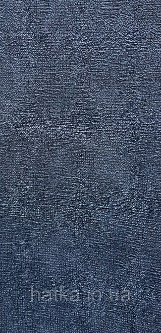 Шпалери вінілові на флізеліні NOVA метрові під штукатурку структурні однотонні чорні Київ - фото 2